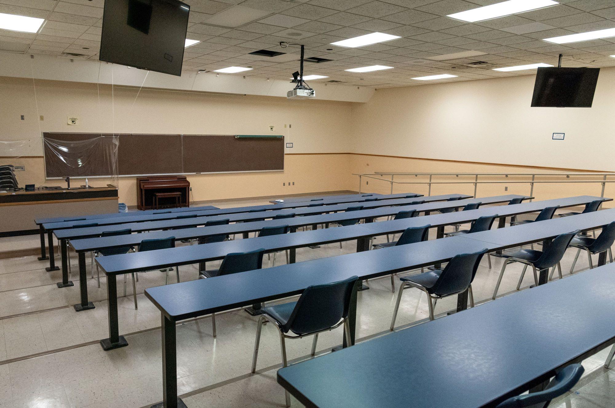 image of a copeland hall classroom